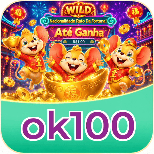 ok100 Logo - Bônus com Rollover Justo